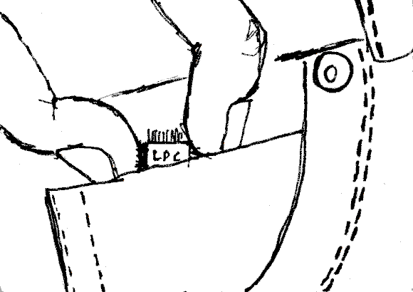 Place ARMs inside clockpocket