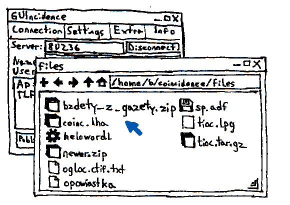 Take a look at the received files.