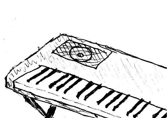 Examine piano
