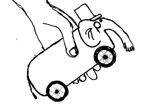 Also take the wheelephant