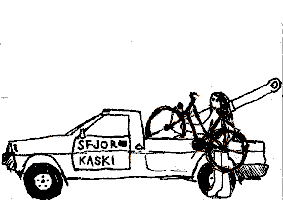 Ok, place bike on car now