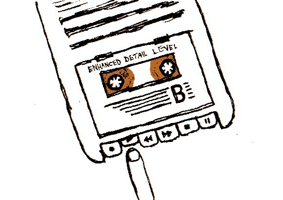 Insert other side of cassette and play