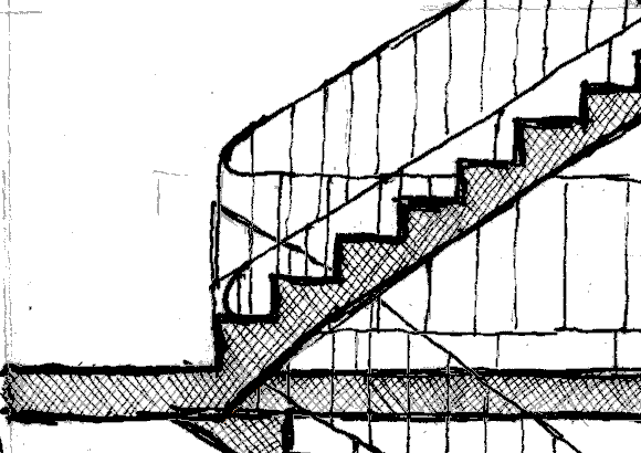 Go carefully downstairs