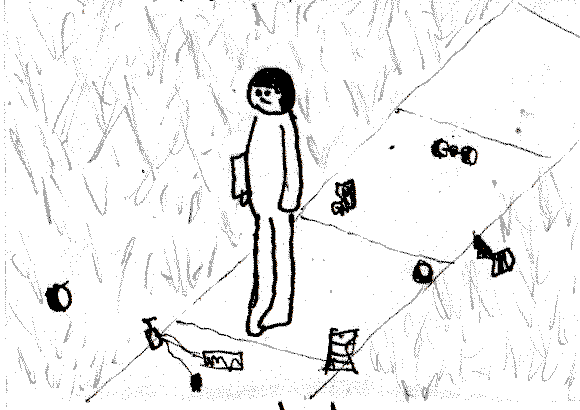 Locate robot leftovers