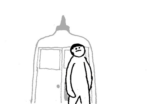 Put down the picture box and leave this place unnoticed