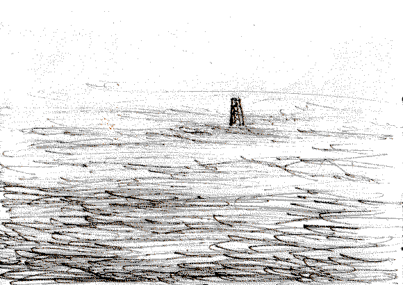 No, the actual tower, can you see it?