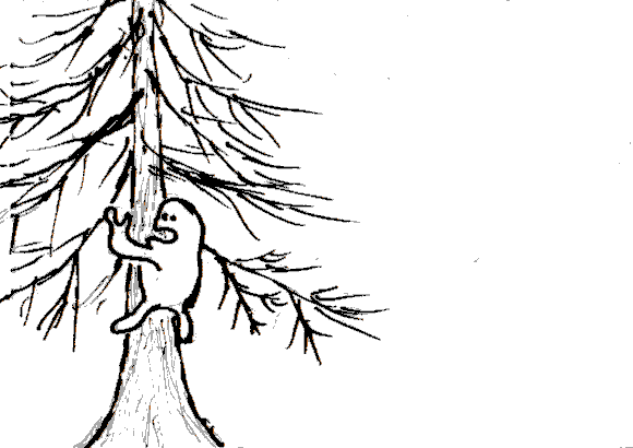 Quickly climb upwards