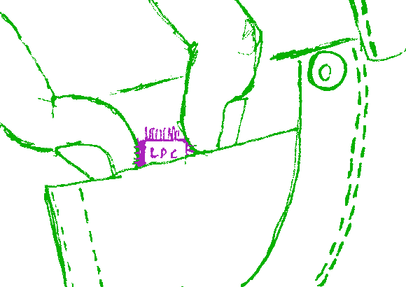 Put microcontroller into your inventory or however it's called