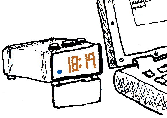 Prepare all the computery stuff in no more than one day