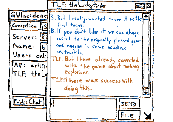 Talk to TLF again; explain the situation